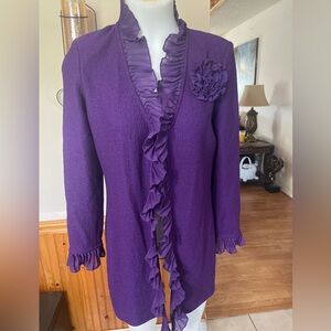 St John Purple Carnation Jacket